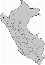 Location of Piura, Peru