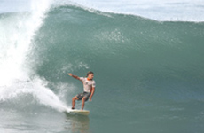 Surfing Peru